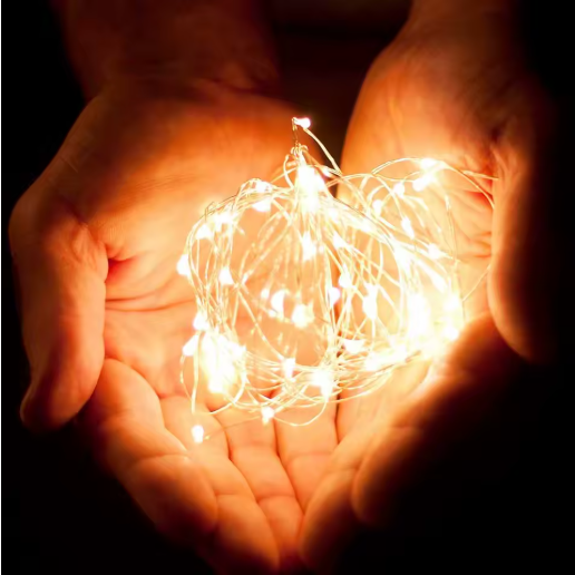 GlowTwist™ LED Lichtslinger – Warm Wit of Multicolor (5, 10 of 20 meter)