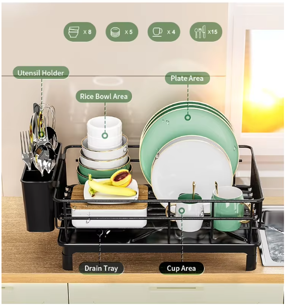 SinkMate™ Gootsteen Organizer – Slim & Compact Design