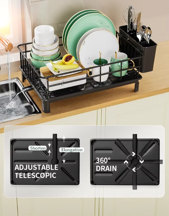 SinkMate™ Gootsteen Organizer – Slim & Compact Design