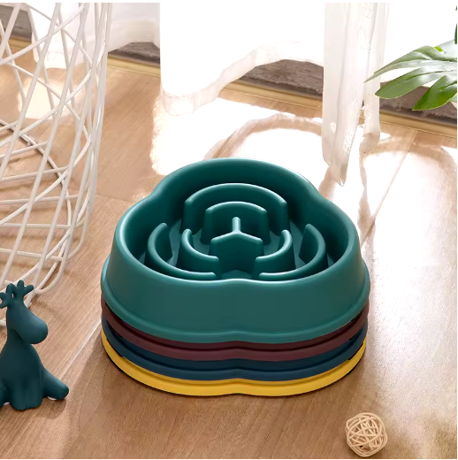 SlowBite™ Anti-Schrokbak – Slow Feeder voor Honden & Katten (4 Kleuren)