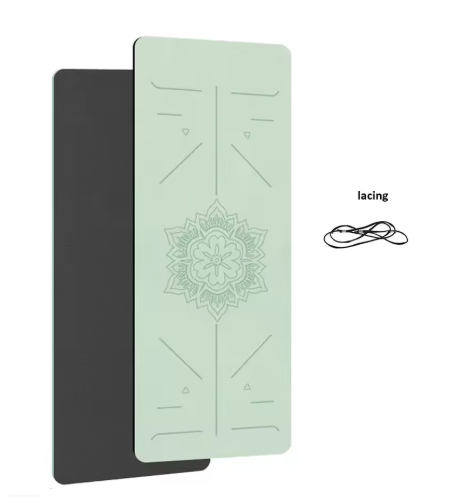 AlignMat™ Yoga Mat – TikTok Edition met Uitlijnhulp (6mm TPE)